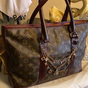 Louis Vuitton weekender tote